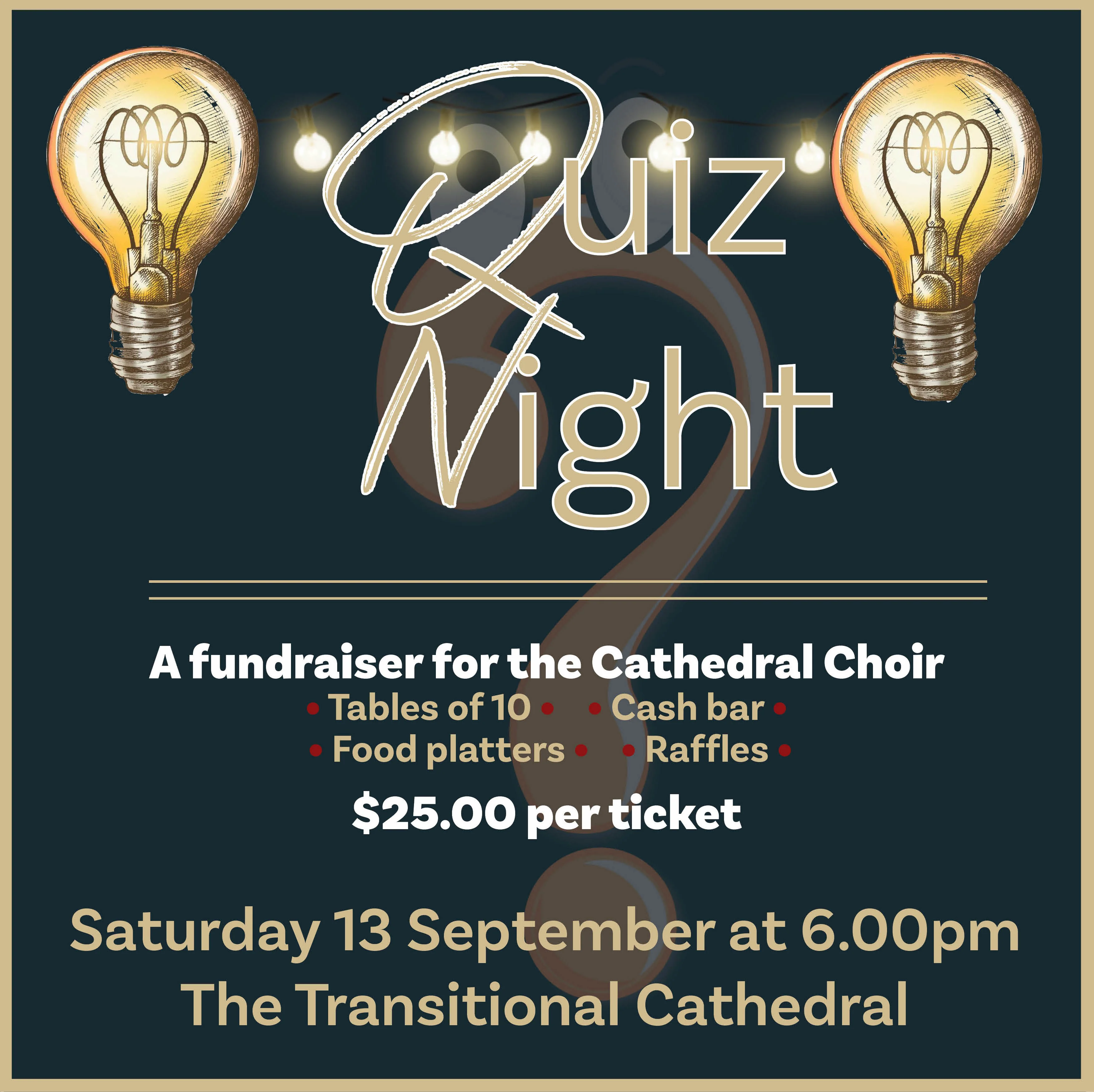 Choir Quiz Fundraiser ticket